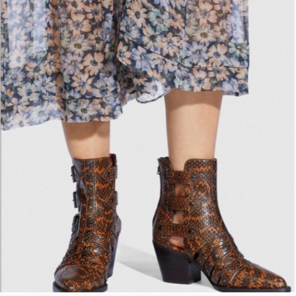 Coach Brown Ankle Boots - Picture 1 of 11